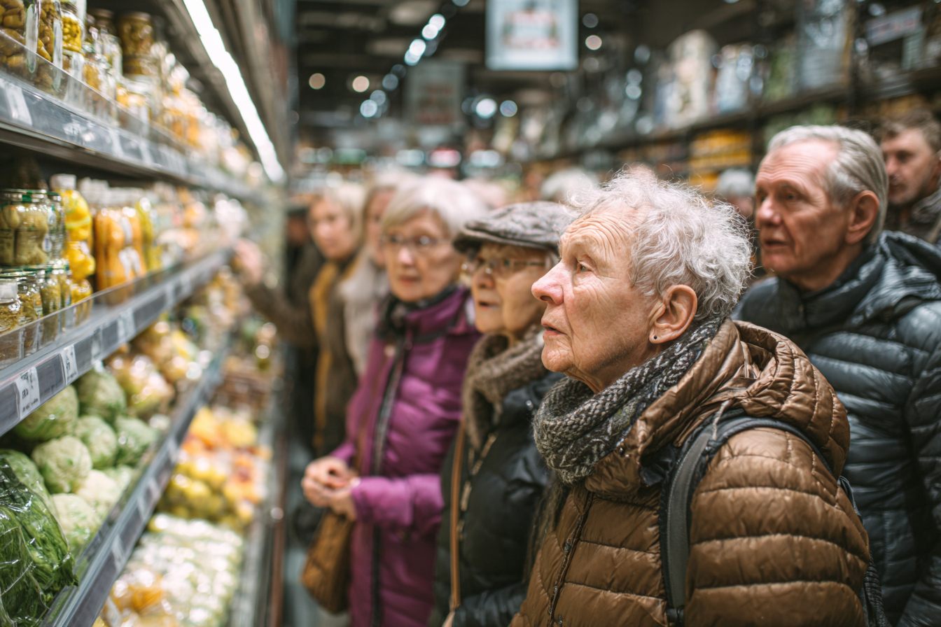 Seniori používajúci SeniorWellness Hub na rôznych zariadeniach