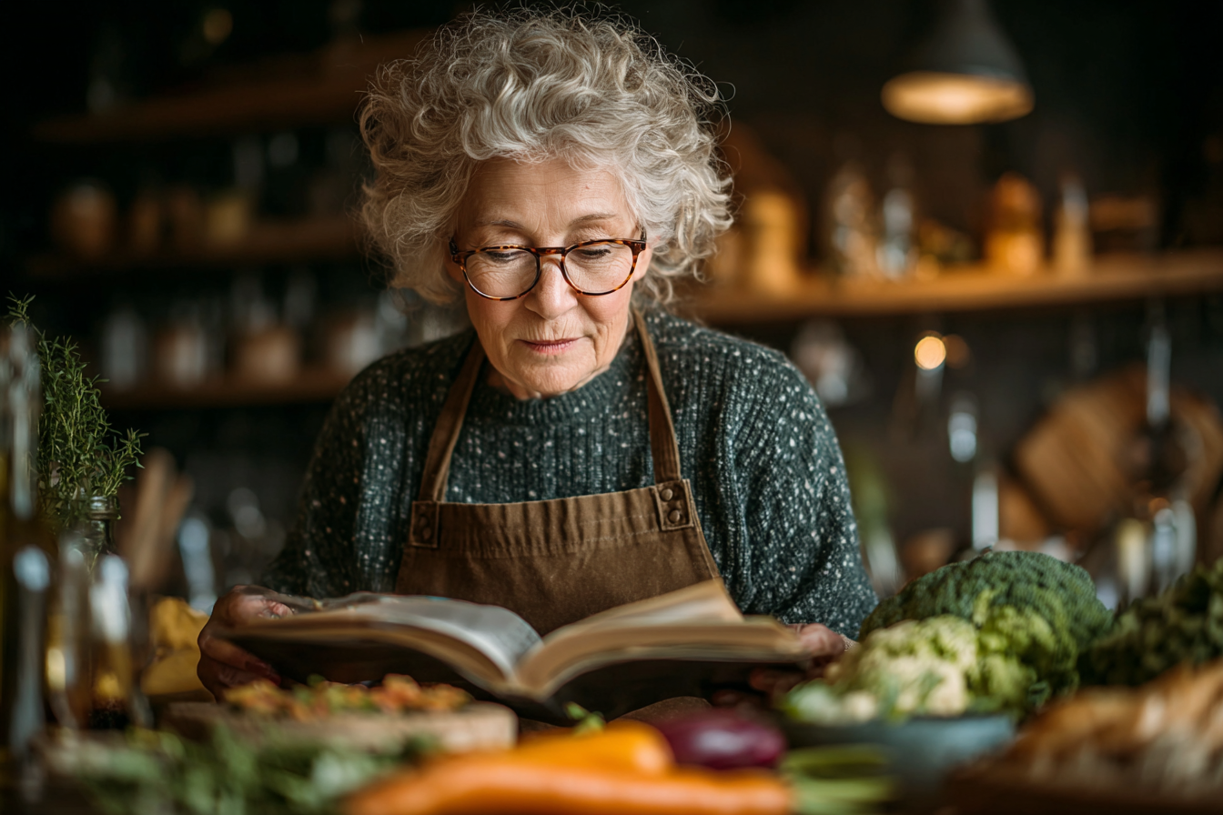Šťastní seniori užívajúci si zdravé jedlo